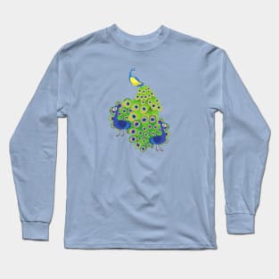 Beautiful Peacock Long Sleeve T-Shirt